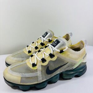 Nike Air Vapormax 2019 PRM Platinum White Grey Lime Green AT6810-100 Men's 8